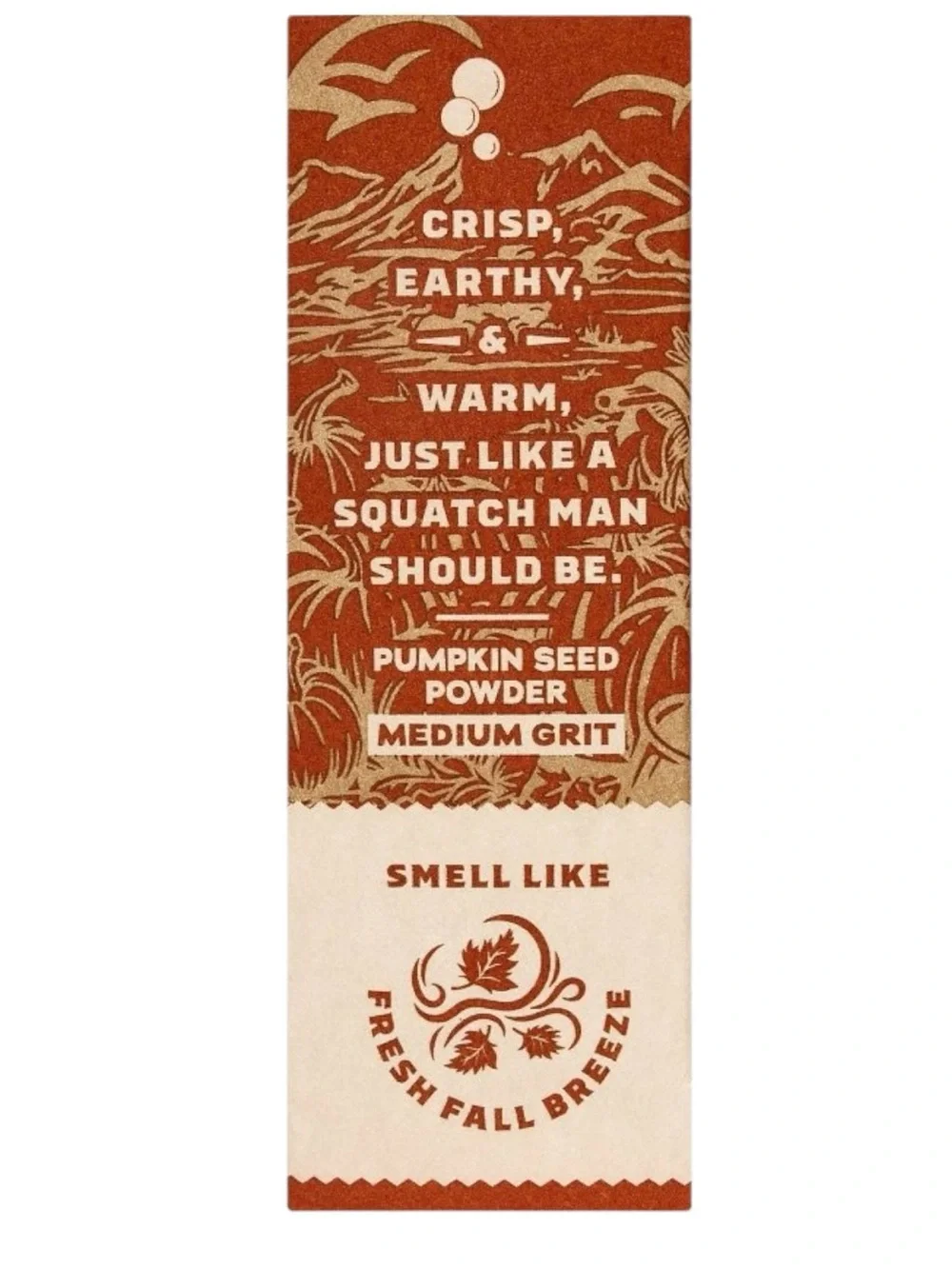 Dr Squatch Drunk'n Pumpkin Soap Bar Limited Edition Halloween Mens Medium Grit